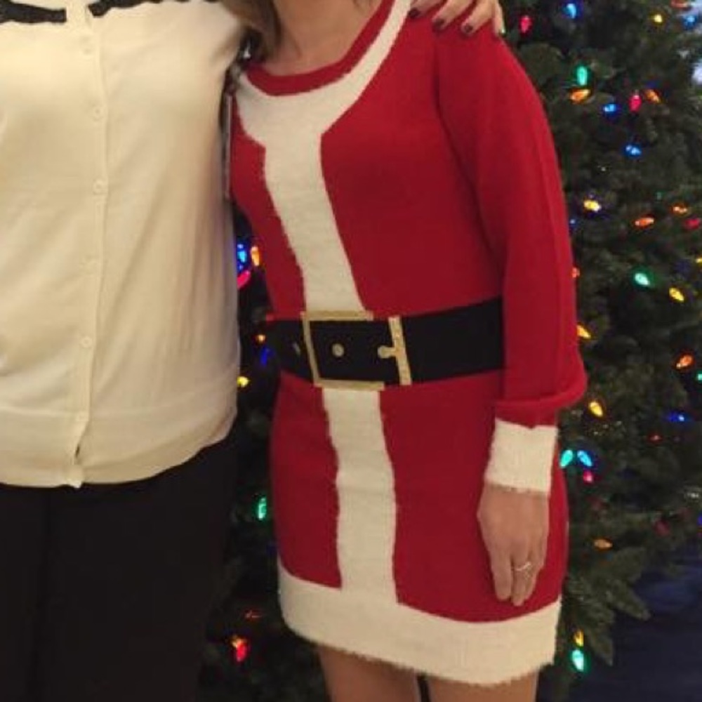 Unique Ugly Christmas Sweater Dress size small